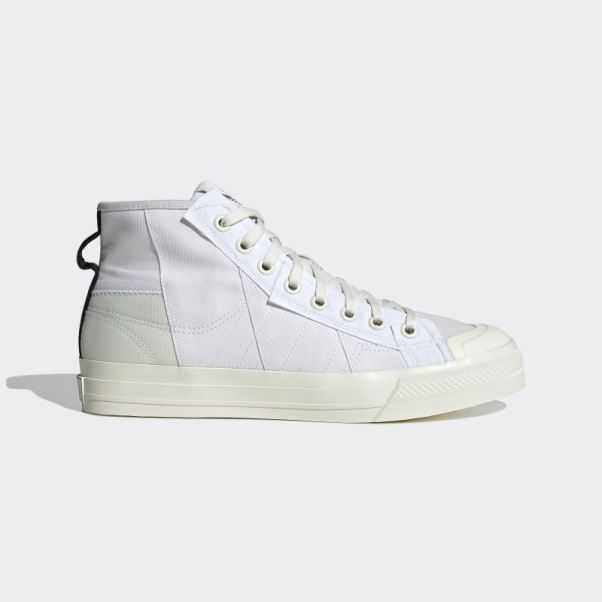 Adidas Nizza Hi Parley Chaussures Blanches