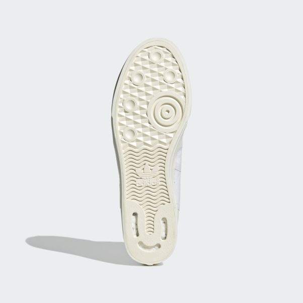 Adidas Nizza Hi Parley Chaussures Blanches