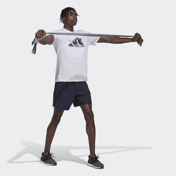 Adidas Short D'entraînement Moleté Encre