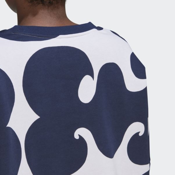 Sweat Marimekko (taille Plus) Adidas Violet Teinte