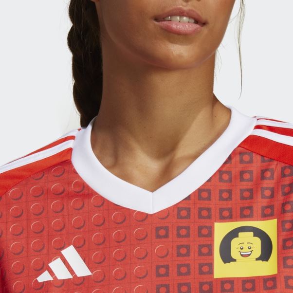 Maillot Domicile Adidas X Lego Orange Vif