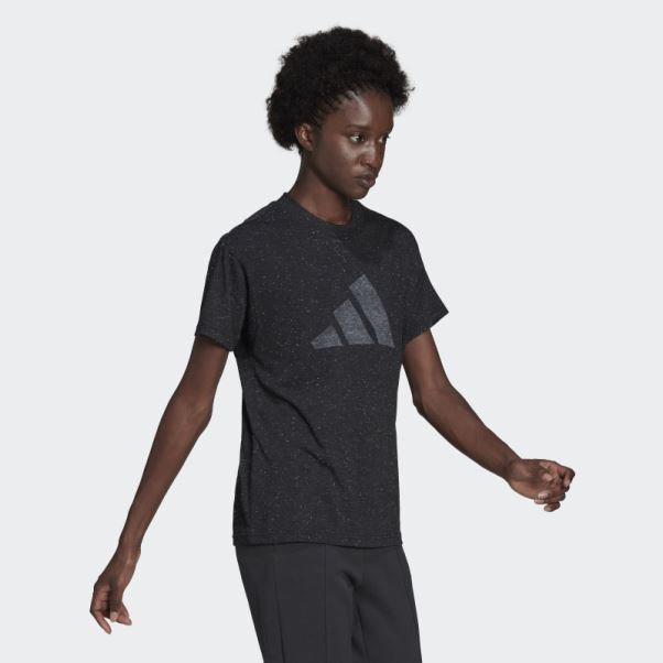 Adidas Future Icons Fashion Winners 3.0 T-shirt Noir Melange
