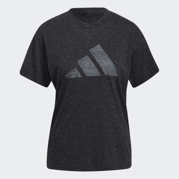 Adidas Future Icons Fashion Winners 3.0 T-shirt Noir Melange