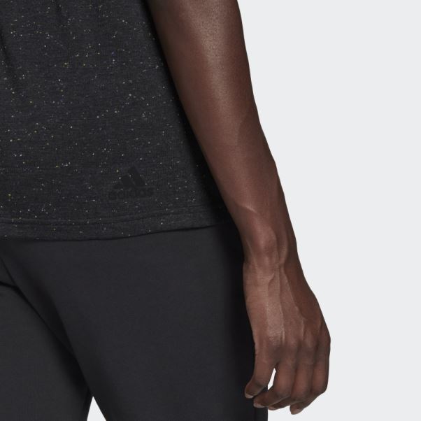 T-shirt Adidas Future Icons Winners 3.0 Noir Chiné