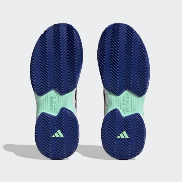 Chaussures De Tennis Adidas Courtjam Control Argile Noires