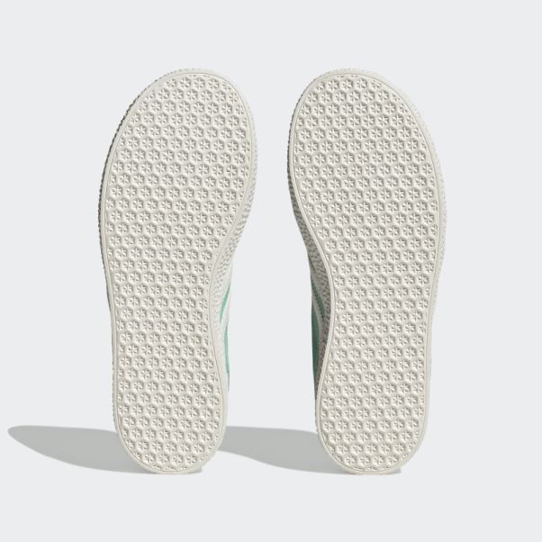 Chaussures Adidas Gazelle Vert/blanc/noir
