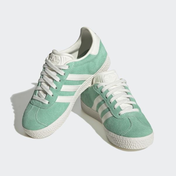 Chaussures Adidas Gazelle Vert/blanc/noir