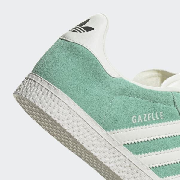 Chaussures Adidas Gazelle Vert/blanc/noir