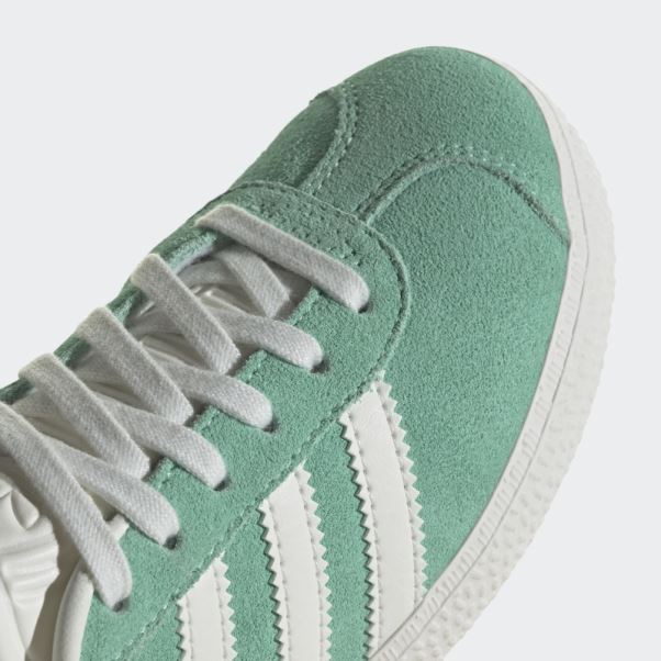 Chaussures Adidas Gazelle Vert/blanc/noir