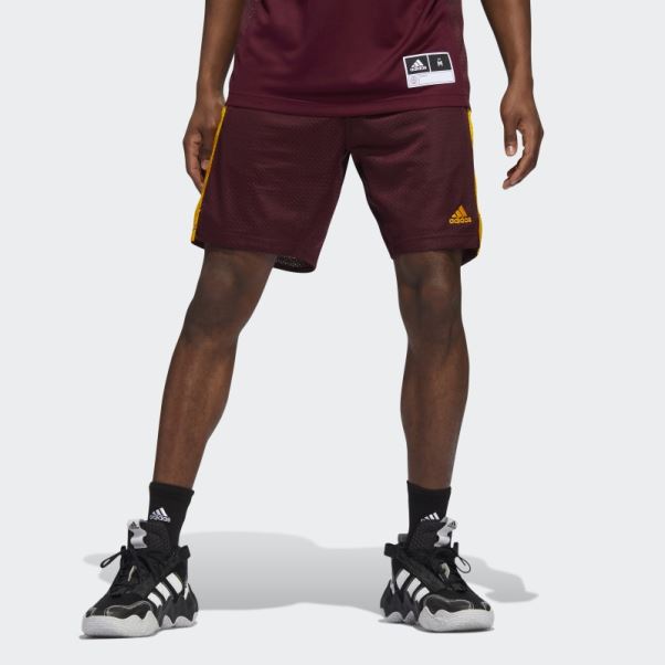 Short De Swingman Sun Devils Bordeaux Adidas