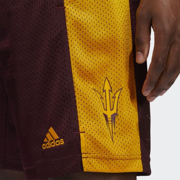 Short De Swingman Sun Devils Bordeaux Adidas