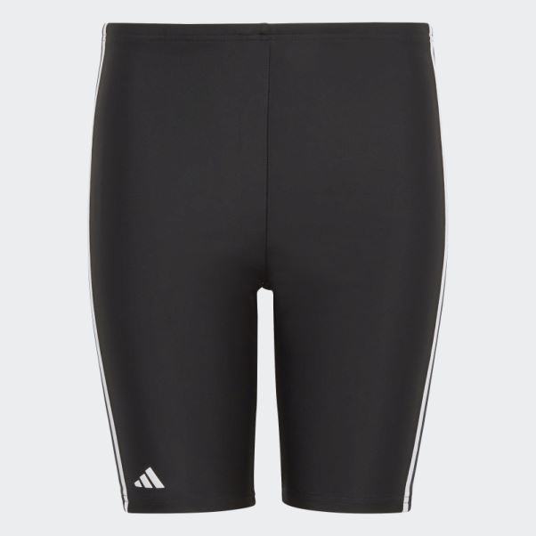 Adidas Maillot De Bain Classique Noir à 3 Bandes