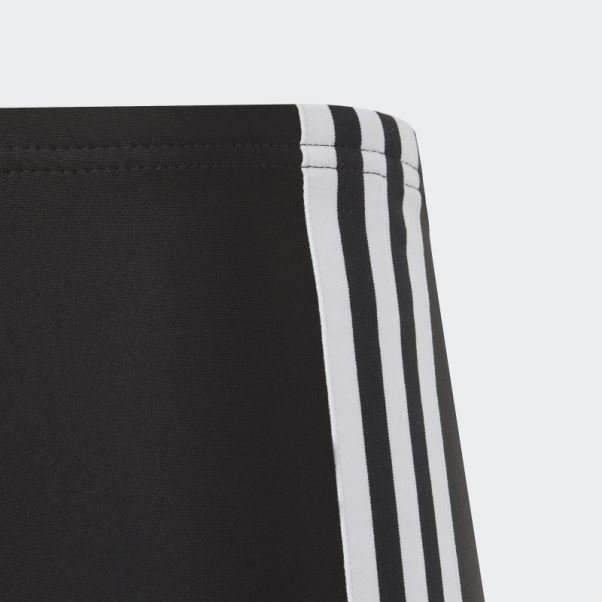 Adidas Maillot De Bain Classique Noir à 3 Bandes