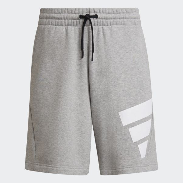 Short Graphique à Logo Future Icons Gris Moyen Adidas
