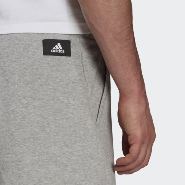 Short Graphique à Logo Future Icons Gris Moyen Adidas