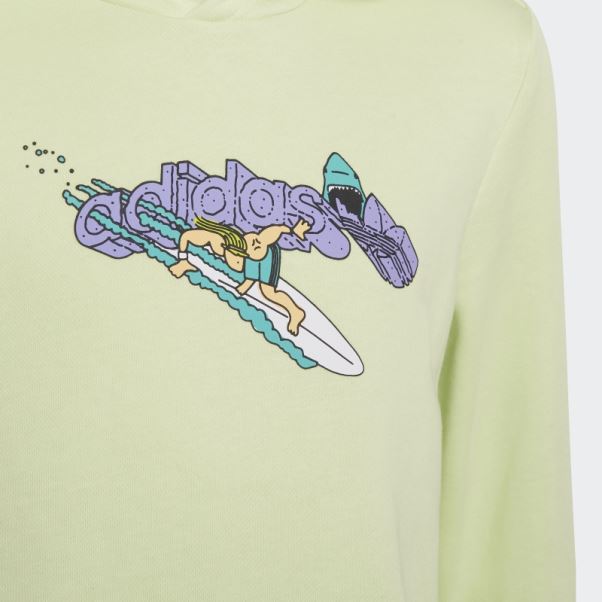 Chandail à Capuchon Graphique Stoked Beach Adidas