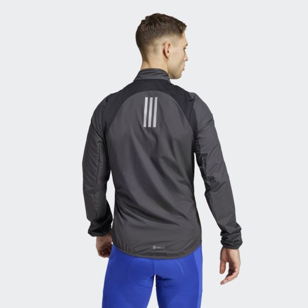 Veste Cycliste Adidas The Wind.rdy Noir