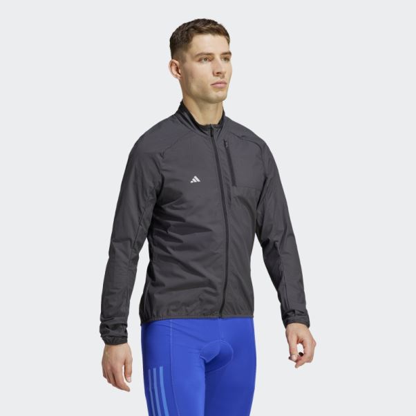 Veste Cycliste Adidas The Wind.rdy Noir