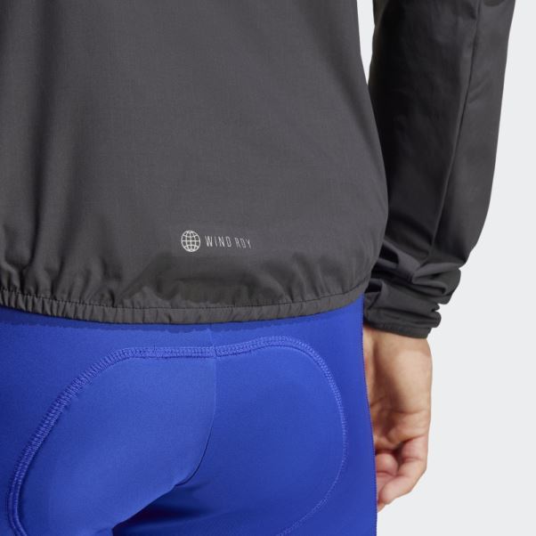 Veste Cycliste Adidas The Wind.rdy Noir