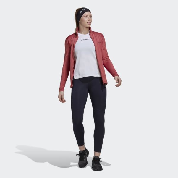 Veste Terrex Multi Primegreen Full-zip Rouge Adidas