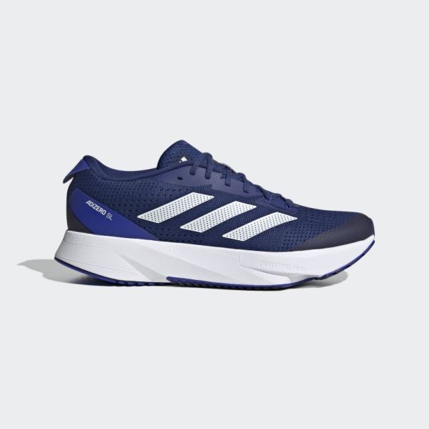 Chaussure De Course Adidas Adizero Sl Bleu Victoire