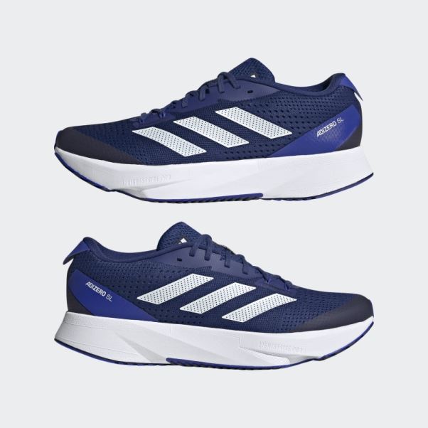 Chaussures De Course Adizero Sl Victoire Bleu Adidas