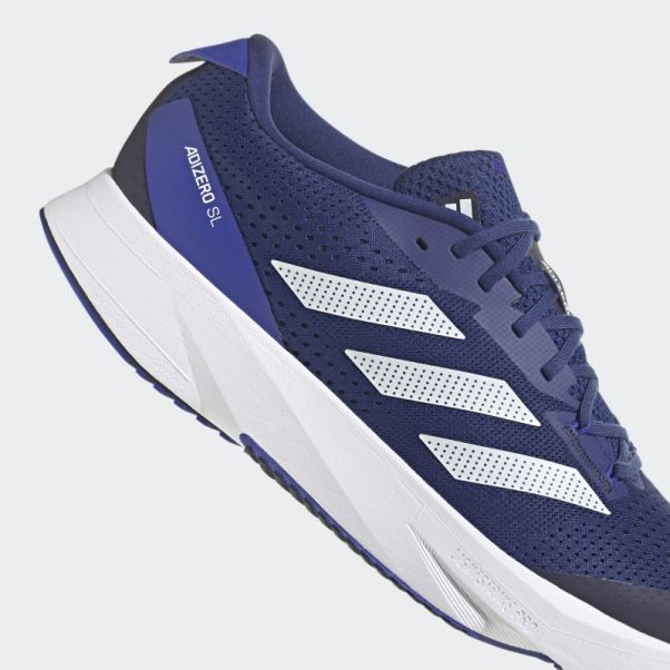 Chaussures De Course Adizero Sl Victoire Bleu Adidas