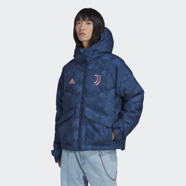 Doudoune Adidas Juventus Lifestyler Indigo Nuit