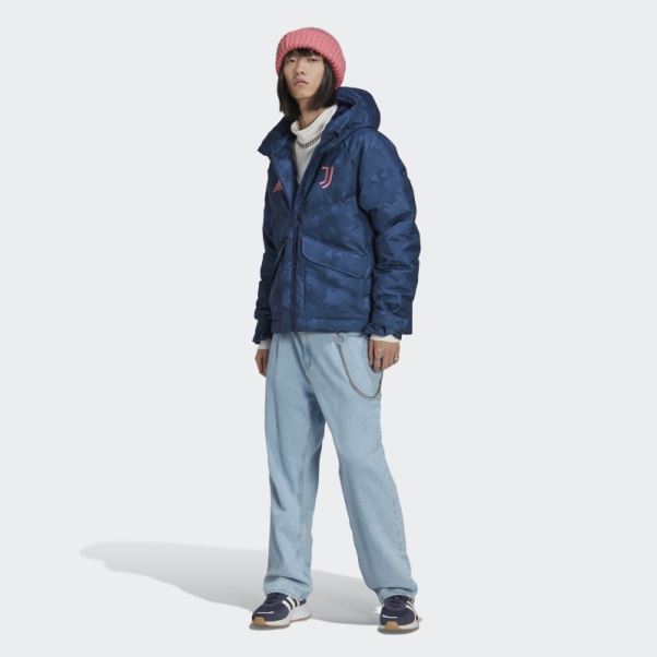 Doudoune Adidas Juventus Lifestyler Indigo Nuit