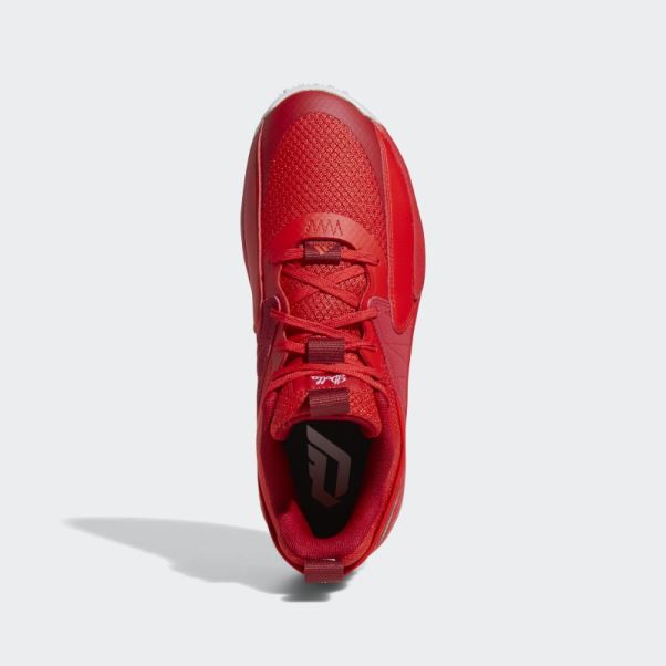 Chaussures De Basket Certifiées Dame Rouge Adidas
