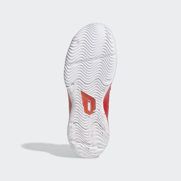 Chaussures De Basket Certifiées Dame Rouge Adidas