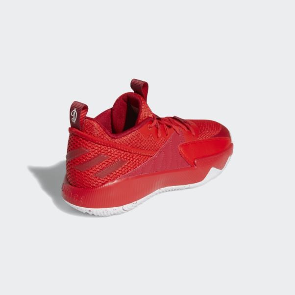 Chaussures De Basket Certifiées Dame Rouge Adidas