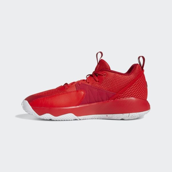Chaussures De Basket Certifiées Dame Rouge Adidas