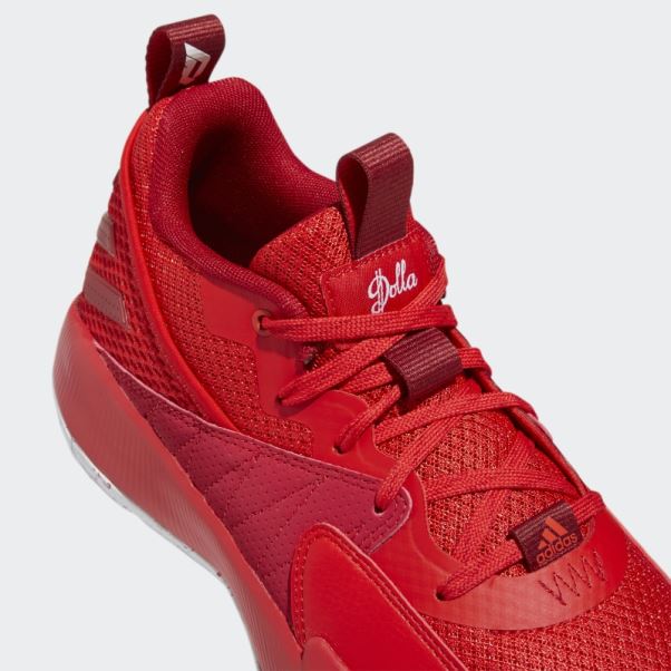 Chaussures De Basket Certifiées Dame Rouge Adidas