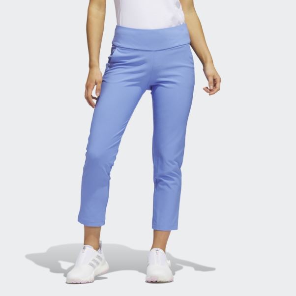 Adidas Pantalon Bleu à Enfiler à La Cheville