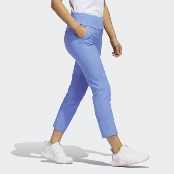 Adidas Pantalon Bleu à Enfiler à La Cheville