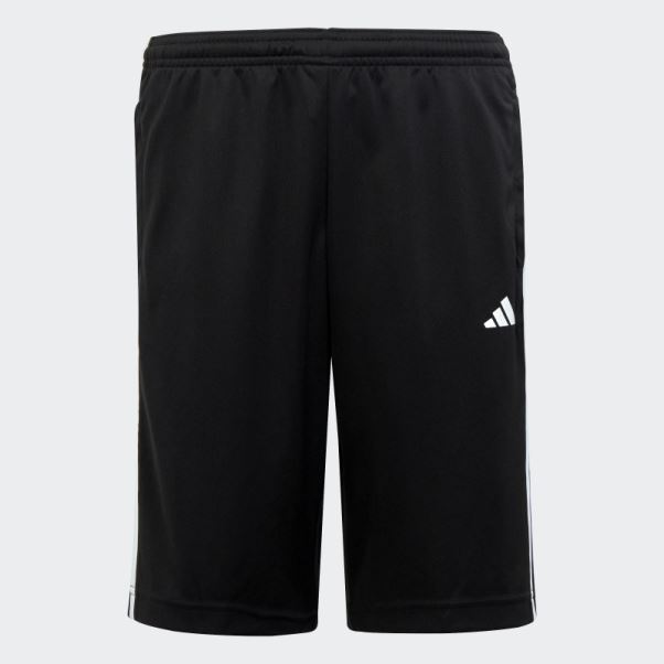 Short Train Essentials Aeroready 3 Bandes Regular Fit Noir Adidas