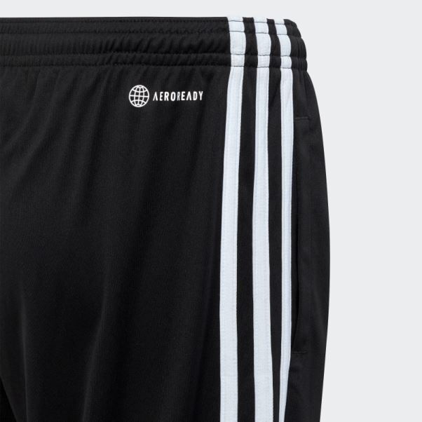 Short Train Essentials Aeroready 3 Bandes Regular Fit Noir Adidas
