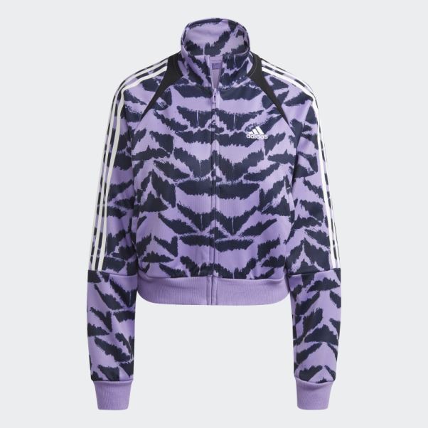 Adidas Tiro Suit Up Lifestyle Track Top Violet