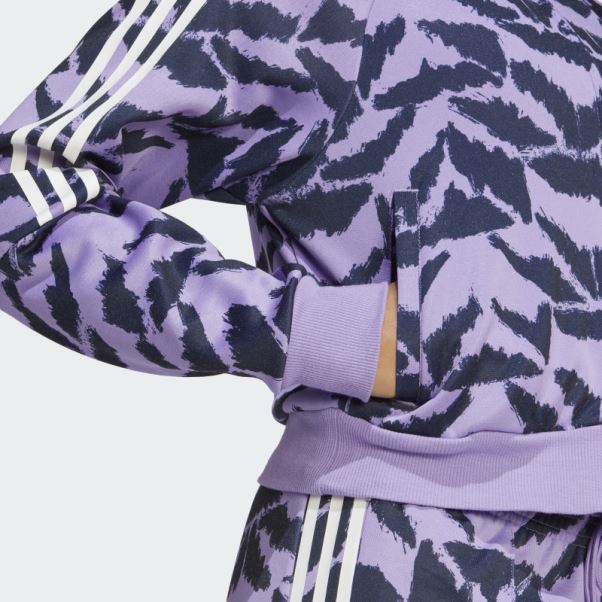 Adidas Tiro Suit Up Lifestyle Track Top Violet