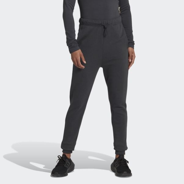 Pantalon Taille Haute Carbon Studio Lounge Adidas
