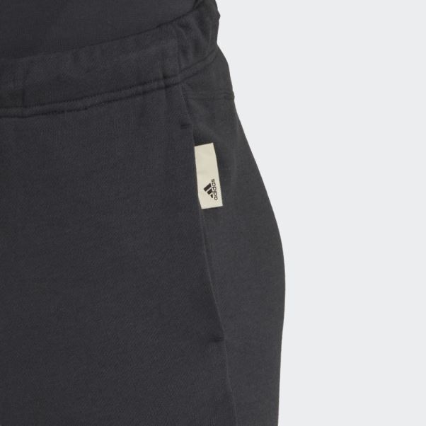 Pantalon Adidas Studio Lounge Taille Haute Carbone