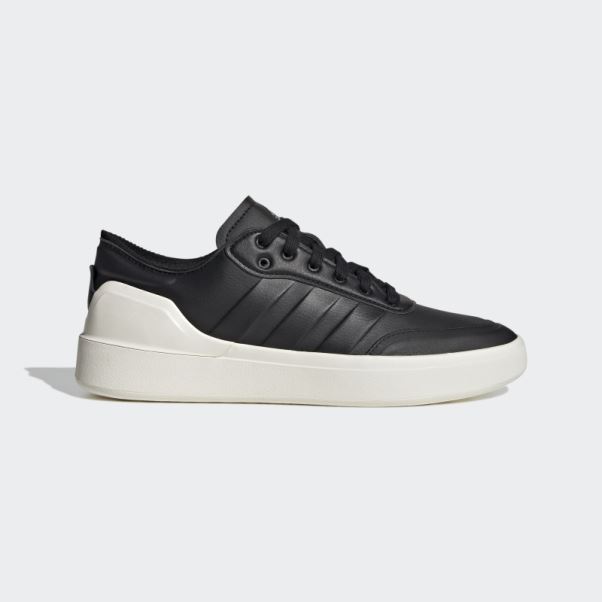 Adidas Court Revival Cloudfoam Modern Lifestyle Court Chaussures De Confort Noir