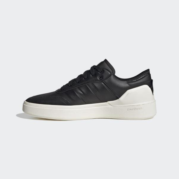 Adidas Court Revival Cloudfoam Modern Lifestyle Court Chaussures De Confort Noir