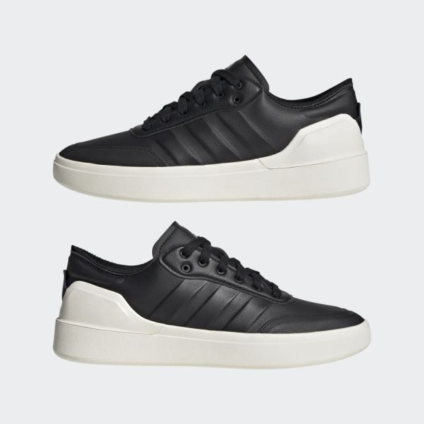 Adidas Court Revival Cloudfoam Modern Lifestyle Court Chaussures De Confort Noir
