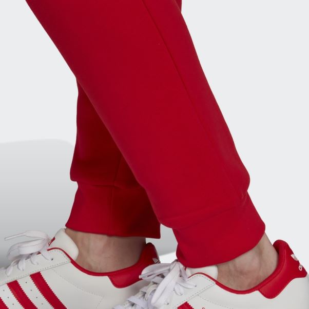 Pantalon Trèfle Adidas Adicolor Essentials Rouge