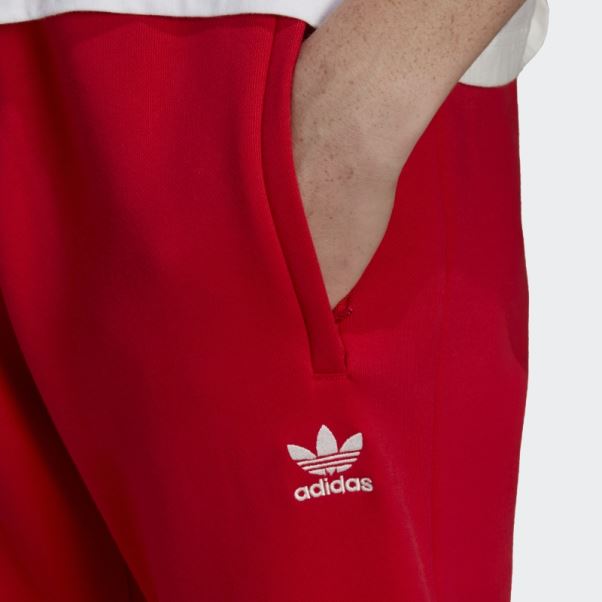 Pantalon Trèfle Adidas Adicolor Essentials Rouge