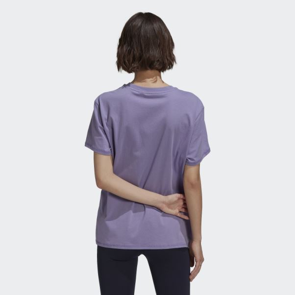 Tee Shirt Real Madrid Adidas Lilas