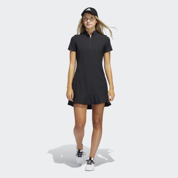 Robe à Volants Adidas Noir