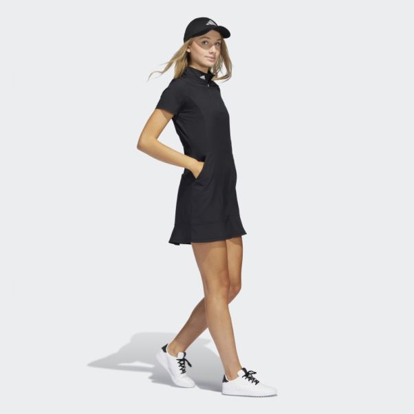 Robe à Volants Adidas Noir